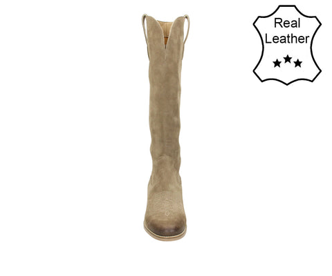 6NU0251201 Sand Leather Suede