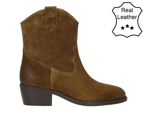 6NU0251401 Cognac Leather Suede