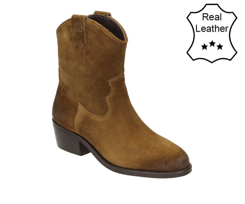6NU0251401 Cognac Leather Suede