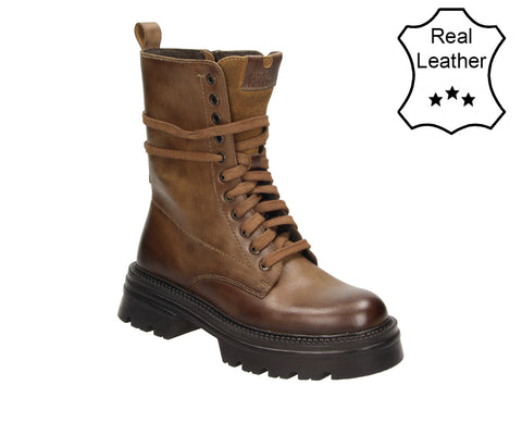 6RF0060201 Brown Leather