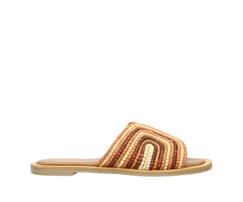 The 6RS0030703 6334 orange-beige raffia sandals bring a burst of sunny vibes to your summer wardrobe. Featuring a chic raffia texture in warm orange and beige tones, these slip-on sandals are all about effortless style and easy comfort. Perfect for beach days, city strolls, or anything in between.