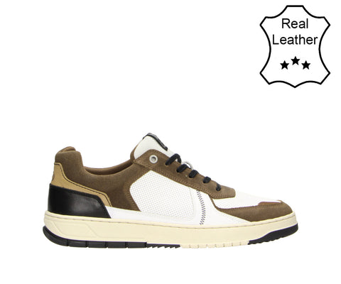 7LT0010101 1135 White-Dark Brown