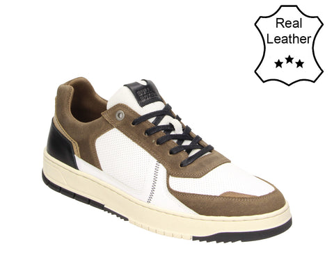 7LT0010101 1135 White-Dark Brown