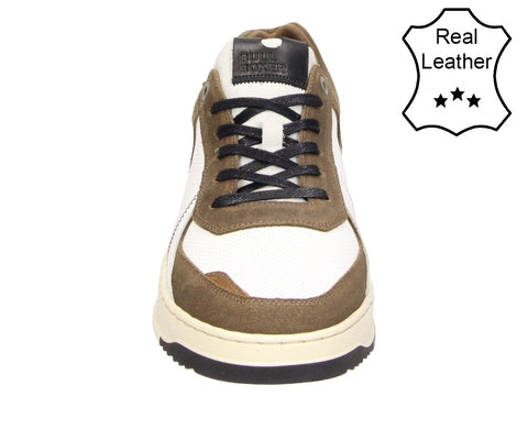 7LT0010101 1135 White-Dark Brown