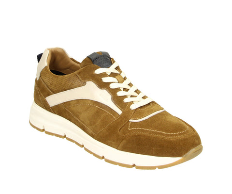 The 7YY0740102 3333 Cognac-Cognac Leather Men's Sneaker &nbsp;offers a sleek, modern look with its rich cognac leather design. This versatile sneaker is perfect for adding a touch of style to any casual outfit, whether you're out for a day of adventure or meeting friends.