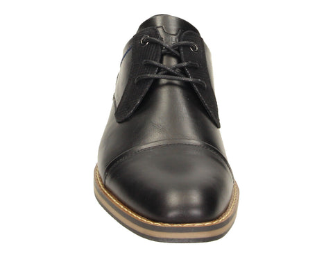 Make a statement with the Bullboxer 7ZZ1370301 2121 Black-Black PU Men's Shoe. Designed with a minimalist black-on-black finish, this shoe is perfect for formal events, office wear, or elevating your casual outfits with a touch of elegance.