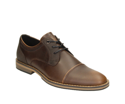 The Bullboxer 7ZZ1370301 3535 Dark Brown-Dark Brown PU Men's Shoe combines timeless style with practical comfort. Featuring a rich dark brown finish, this versatile shoe is ideal for work, formal occasions, or adding a sophisticated touch to casual looks.